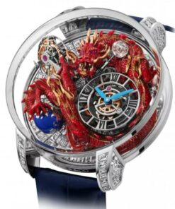 Jacob & Co. ASTRONOMIA ART RED DRAGON BAGUETTE Watch Replica AT812.30.DR.AB.ABALA Jacob and Co Watch Price