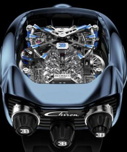Jacob & Co. BUGATTI CHIRON BLUE TITANIUM Watch Replica BU200.20.AK.AB.B Jacob and Co Watch Price