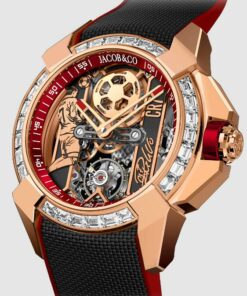 Jacob & Co. FLIGHT OF CR7 BAGUETTE Watch Replica EX120.43.BC.AA.ABRUA Jacob and Co Watch Price