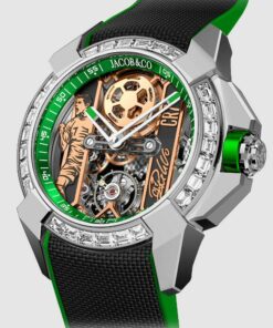 Jacob & Co. HEART OF CR7 BAGUETTE Watch Replica EX120.10.BC.AA.ABRUA diamonds Jacob and Co Watch Price