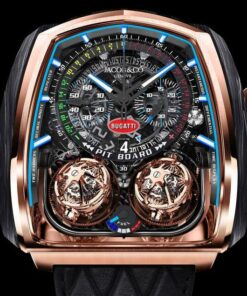 Jacob & Co. TWIN TURBO FURIOUS BUGATTI ROSE GOLD Watch Replica TT200.40.AB.AB.A Jacob and Co Watch Price