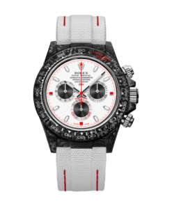 ROLEX Diw Daytona carbon speedster white 40mm oyster black