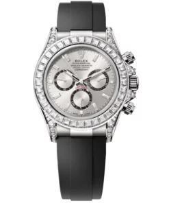Rolex Cosmograph Daytona Oyster, 40 mm, white gold and diamondsReference 126539TBR