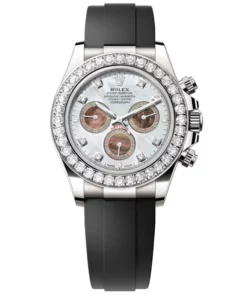 Rolex Cosmograph Daytona Oyster, 40 mm, white gold and diamondsReference 126589RBR