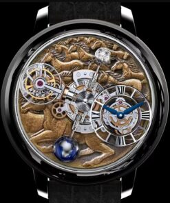 Jacob & Co. ASTRONOMIA TOURBILLON STALLION BLACK Watch Replica AT100.31.AC.UB.B Jacob and Co Watch Price