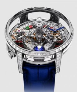 Jacob & Co. ASTRONOMIA CASINO WHITE GOLD BAGUETTE Watch Replica AT160.30.AA.AB.ABALA Jacob and Co Watch Price