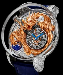 Jacob & Co. ASTRONOMIA ART DRAGON WHITE GOLD BAGUETTE Watch Replica AT812.30.DR.UA.ABALA Jacob and Co Watch Price