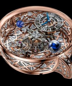 Jacob & Co. ASTRONOMIA METEORITE TRIANGLE DIAMONDS ROSE GOLD Watch Replica AT800.40.HD.HD.B Jacob and Co Watch Price
