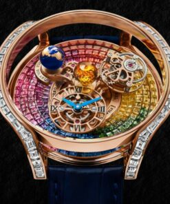 Jacob & Co. ASTRONOMIA SOLAR BAGUETTE RAINBOW Watch Replica AS800.40.BD.UA.ABALA Jacob and Co Watch Price