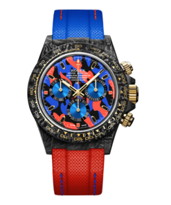 ROLEX Diw Daytona military red 40mm oyster black