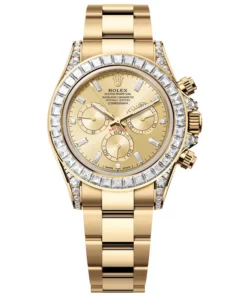 Rolex Cosmograph Daytona Oyster, 40 mm, yellow gold and diamondsReference 126598TBR
